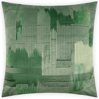 Hurley Green Green Throw Pillow With Insert