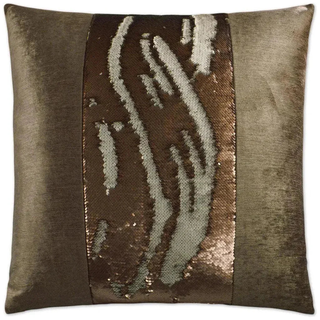 Hylee II Bronze Brown Throw Pillow Insert