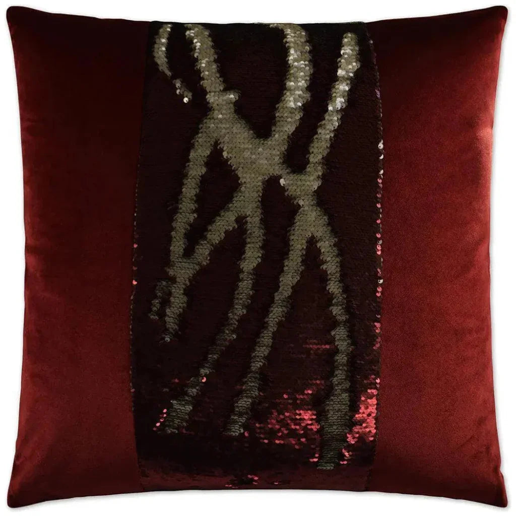 Hylee II Sangria Red Throw Pillow Insert