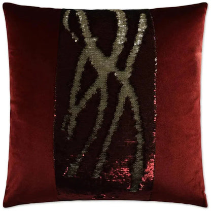 Hylee II Sangria Red Throw Pillow Insert
