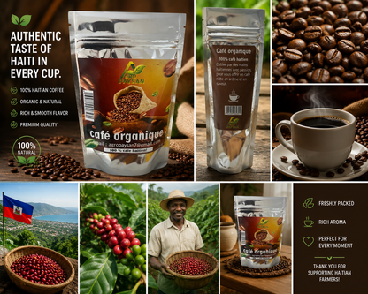 Premium Organic Haitian Coffee – Café Organique Agro Paysan – 100% Natural Haitian Coffee