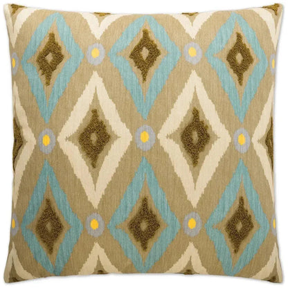 Ikat Pool Multi Color Throw Pillow Insert