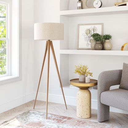 Imperial Steel Floor Lamp