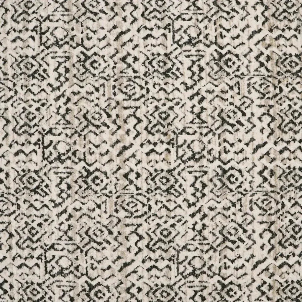 Inca Pebble Black Tan Taupe Large Throw Pillow Insert