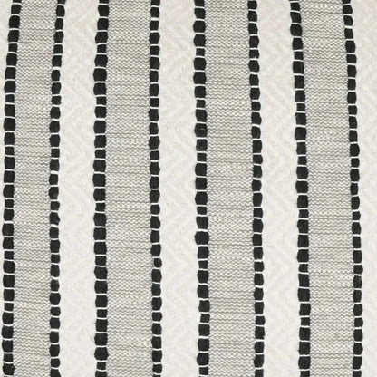 Inca Trail Domino Black Throw Pillow Insert