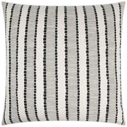 Inca Trail Domino Black Throw Pillow Insert