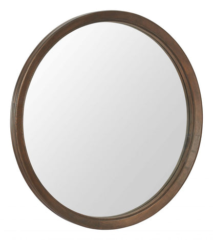 Inikas Wood Frame Wall Mirror