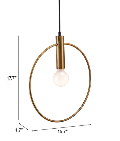 Irenza Brass Ceiling Lamp