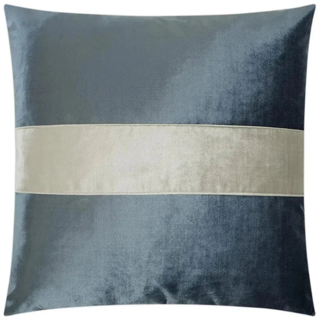 Iridescence Band Baltic Blue Throw Pillow Insert