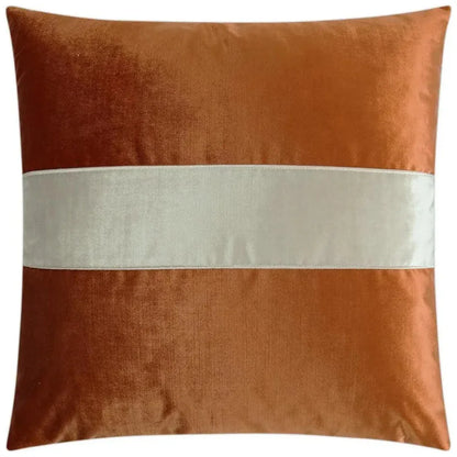 Iridescence Band Brown Throw Pillow Insert