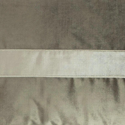 Iridescence Band Lumbar Latte Grey Throw Pillow Insert