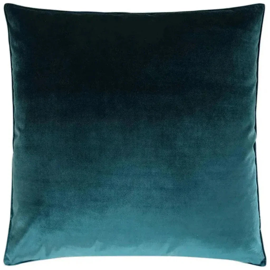 Iridescence Peacock Turquoise Large Throw Pillow Insert