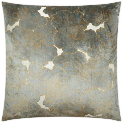 Irinia Copper Floral Copper Large Throw Pillow Insert