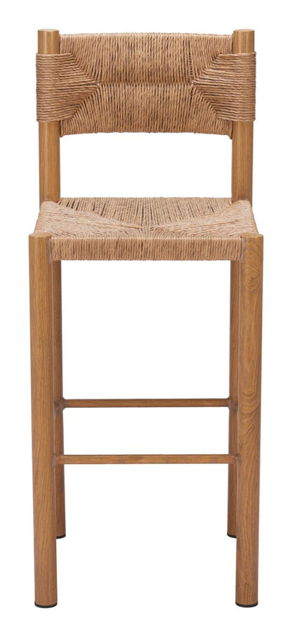 Iska Aluminum Outdoor Barstool 2PC