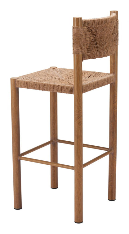 Iska Aluminum Outdoor Barstool 2PC