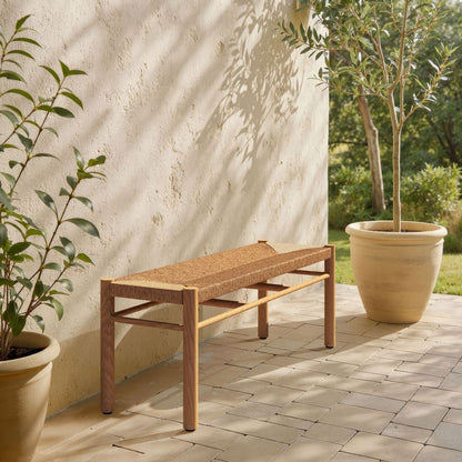 Iska Aluminum Outdoor Bench