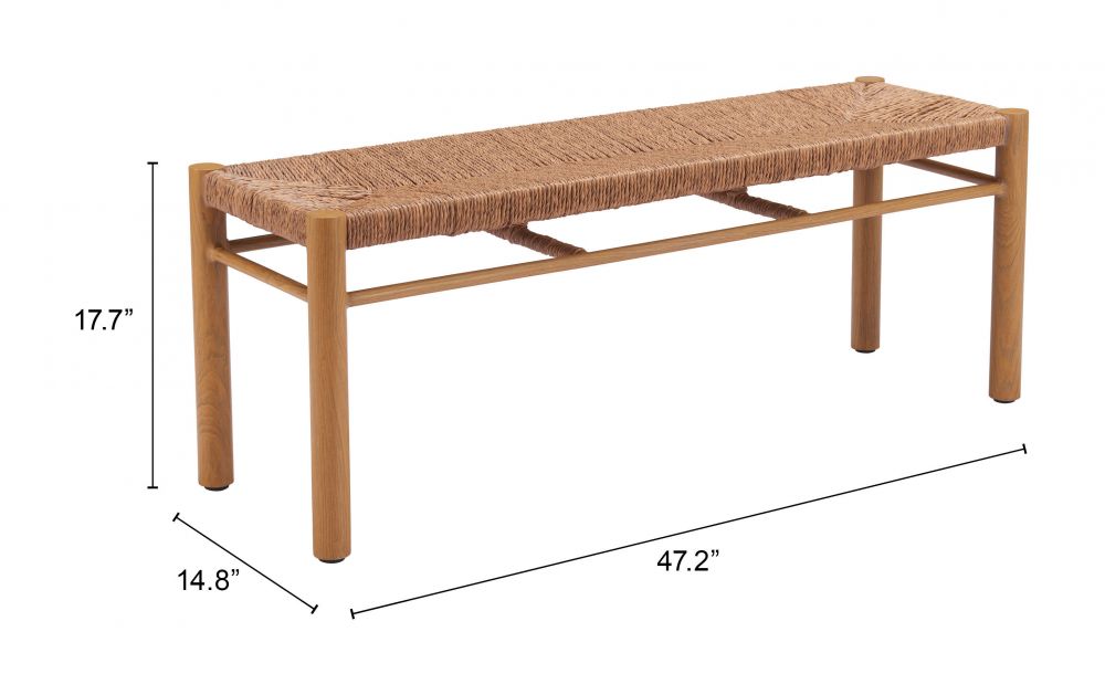 Iska Aluminum Outdoor Bench