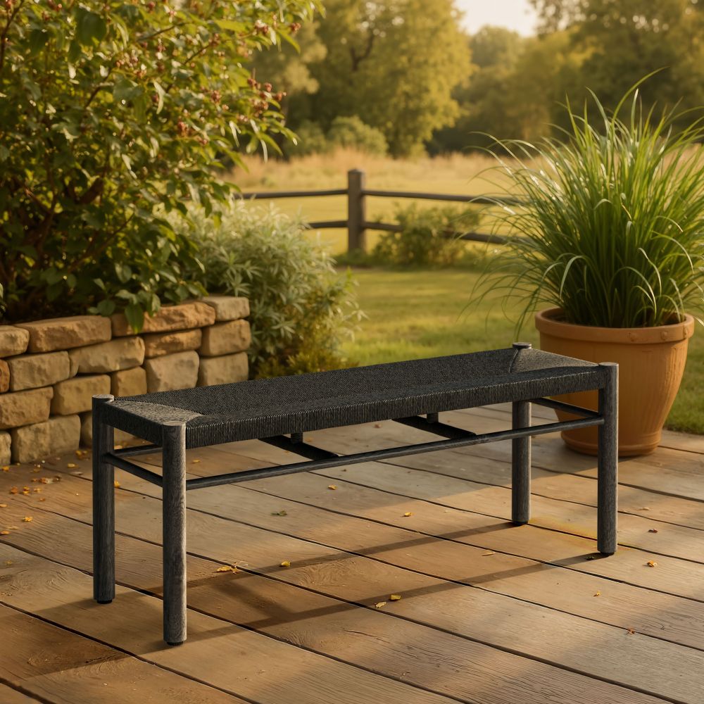 Iska Aluminum Outdoor Bench