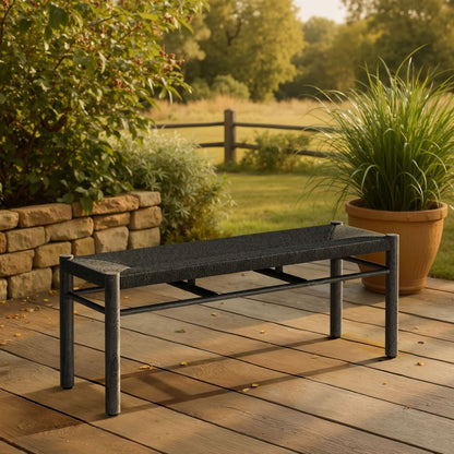 Iska Aluminum Outdoor Bench