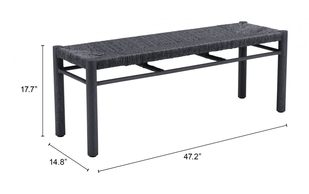 Iska Aluminum Outdoor Bench