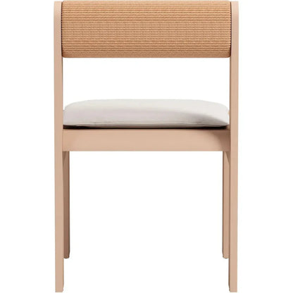 Island Aluminum Brown Dining Chair 2PC