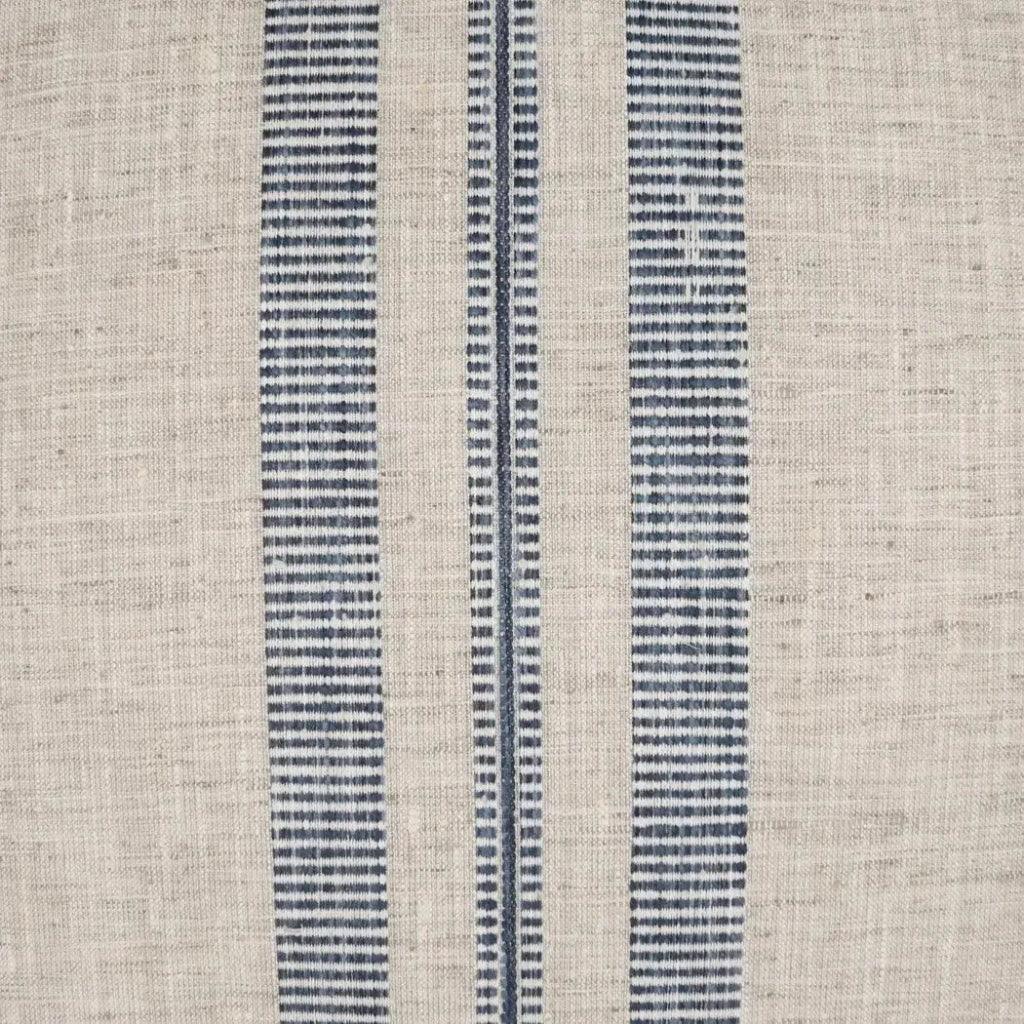 Issue Indigo Stripes Blue Large Throw Pillow Insert