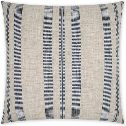 Issue Indigo Stripes Blue Large Throw Pillow Insert