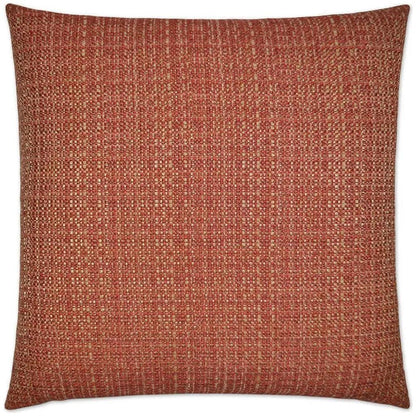 Jackie O Cinnabar Red Throw Pillow Insert