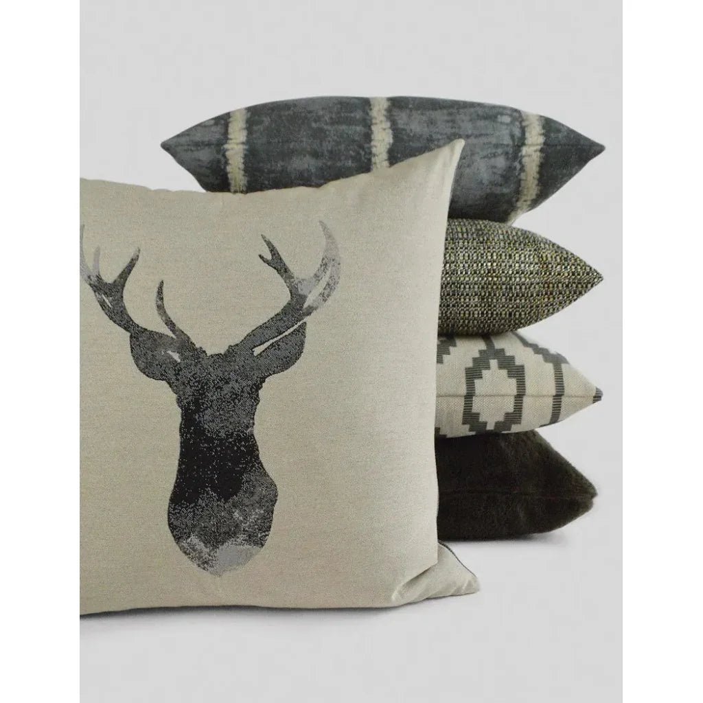 Jackie O Pyrite Black Throw Pillow Insert