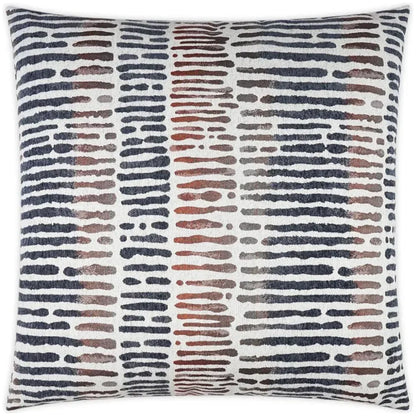 Jackson Abstract Global Navy Large Throw Pillow Insert