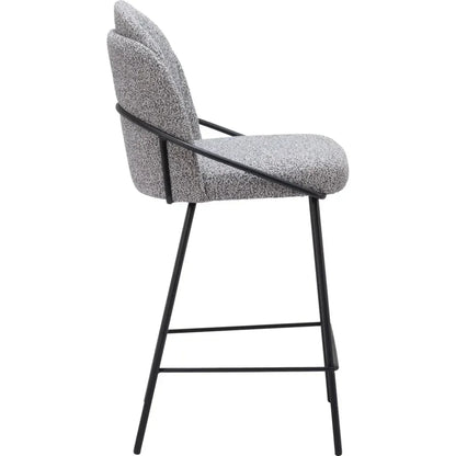 Jambi Black & White Counter Stool (Set of 2)