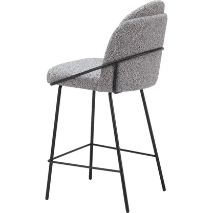 Jambi Black & White Counter Stool (Set of 2)