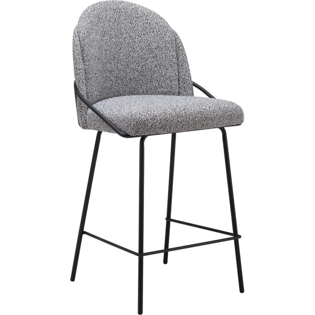 Jambi Black & White Counter Stool (Set of 2)