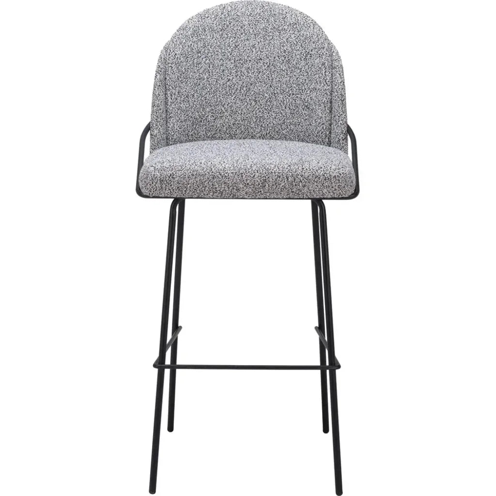 Jambi Grey Fabric Barstool (Set of 2)