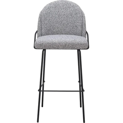 Jambi Grey Fabric Barstool (Set of 2)