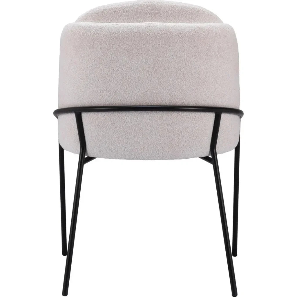 Jambi Performance Fabric Armless Dining Chair 2PC