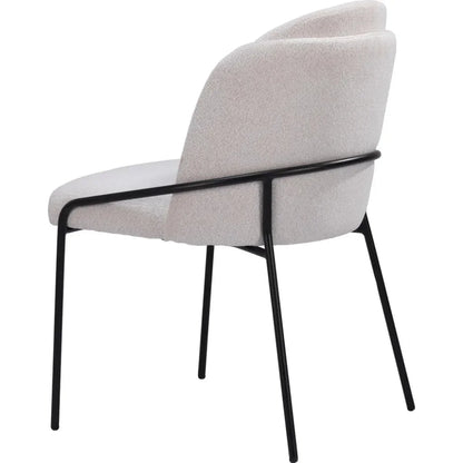 Jambi Performance Fabric Armless Dining Chair 2PC