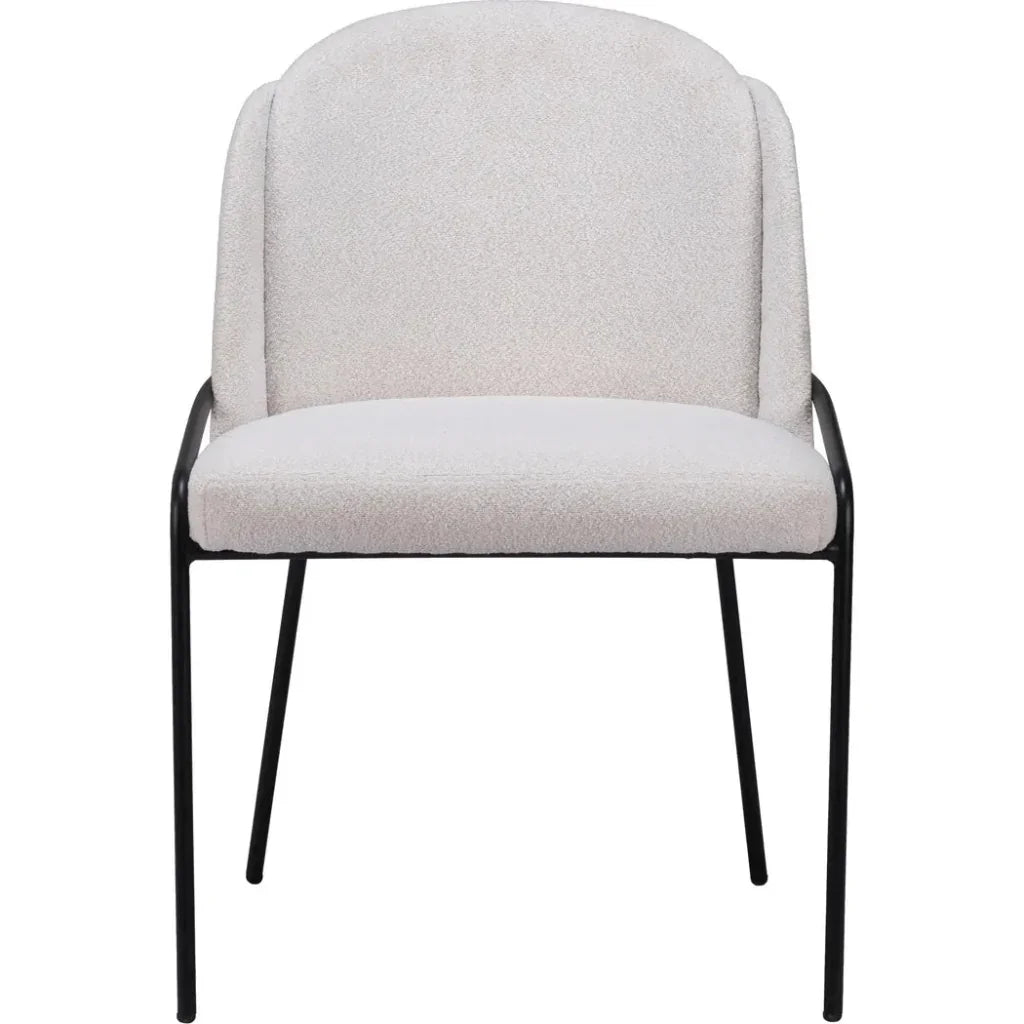 Jambi Performance Fabric Armless Dining Chair 2PC