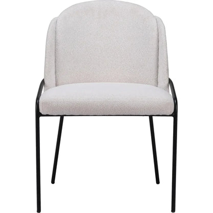 Jambi Performance Fabric Armless Dining Chair 2PC