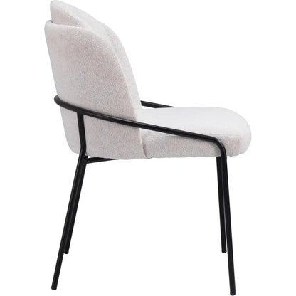 Jambi Performance Fabric Armless Dining Chair 2PC