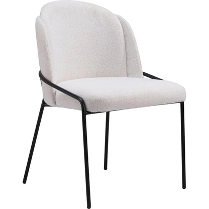 Jambi Performance Fabric Armless Dining Chair 2PC