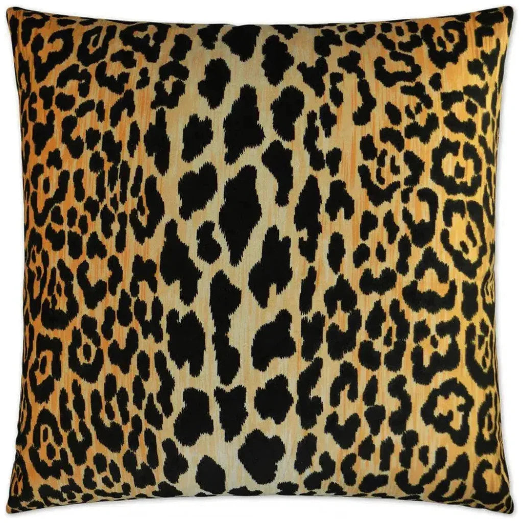Jamil Animal Orange Brown Large Throw Pillow Insert