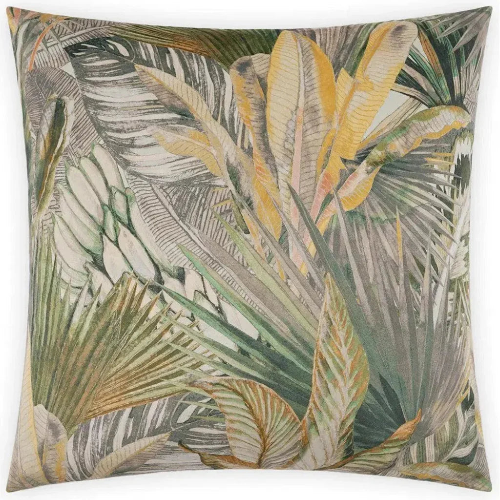 Jandula Green Throw Pillow With Insert