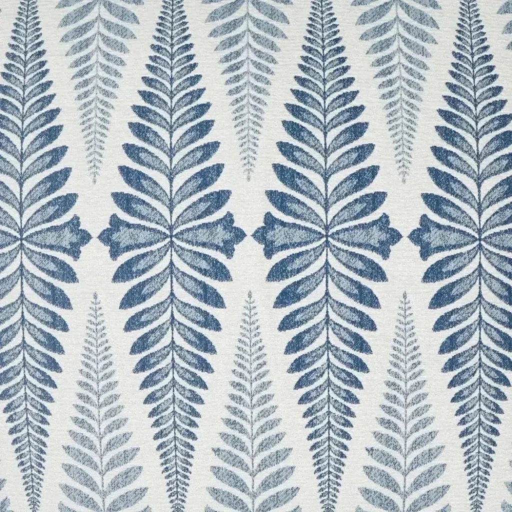 Jantar Indigo Floral Blue Large Throw Pillow Insert