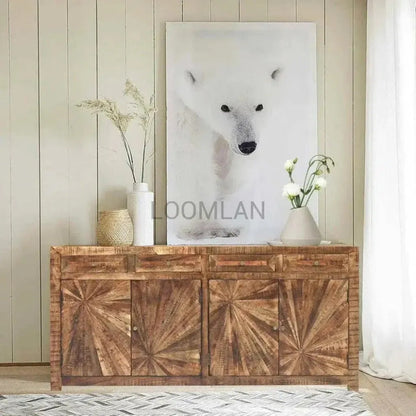 Jarelle Rustic Wooden Sideboard