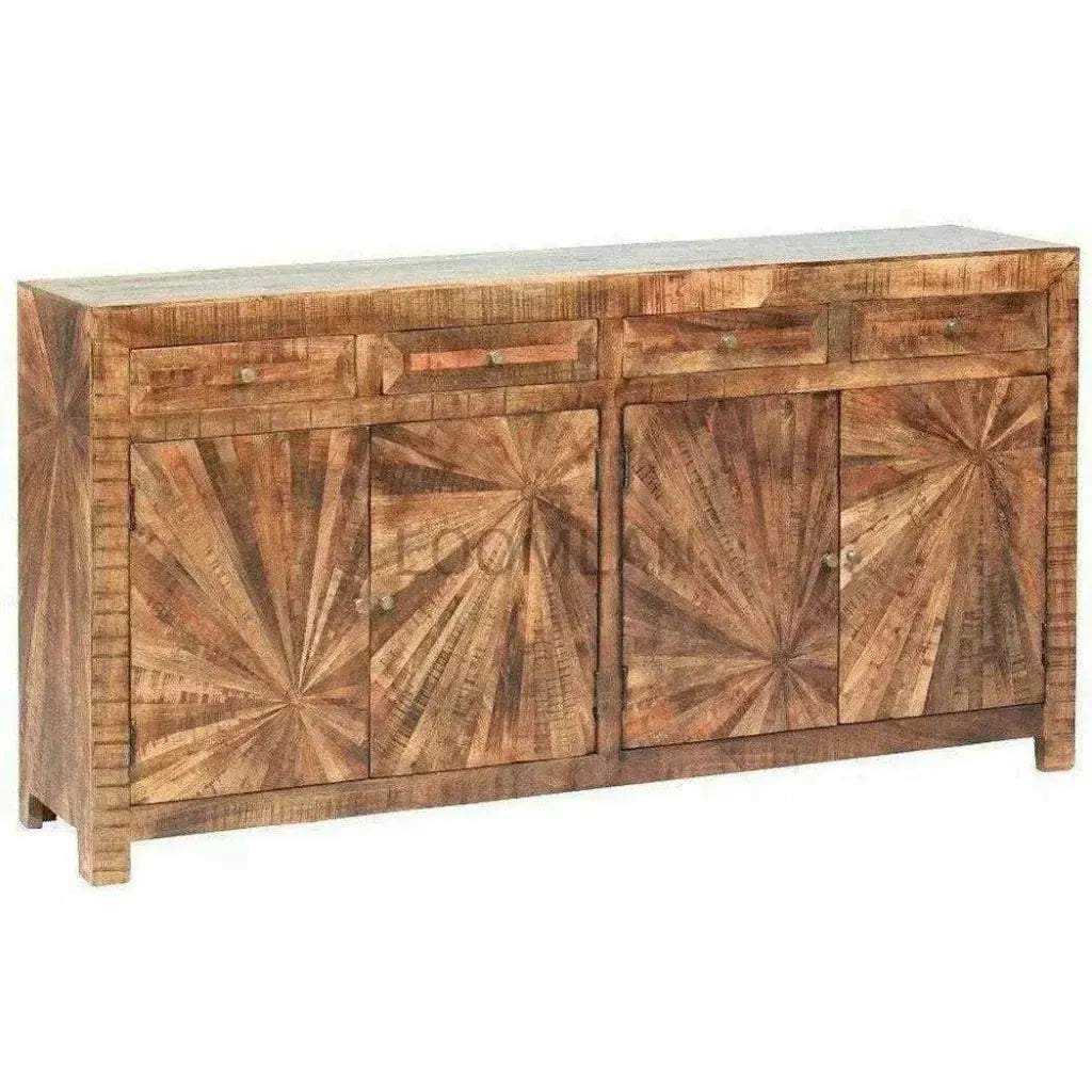 Jarelle Rustic Wooden Sideboard