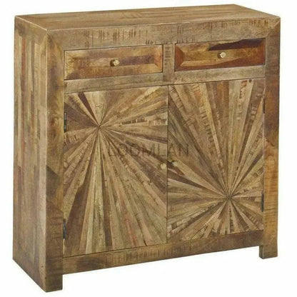 Jarelle Two Drawers Wood Cabinet