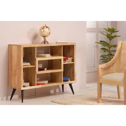 Jarira Cubby Shelved Wood Etagere