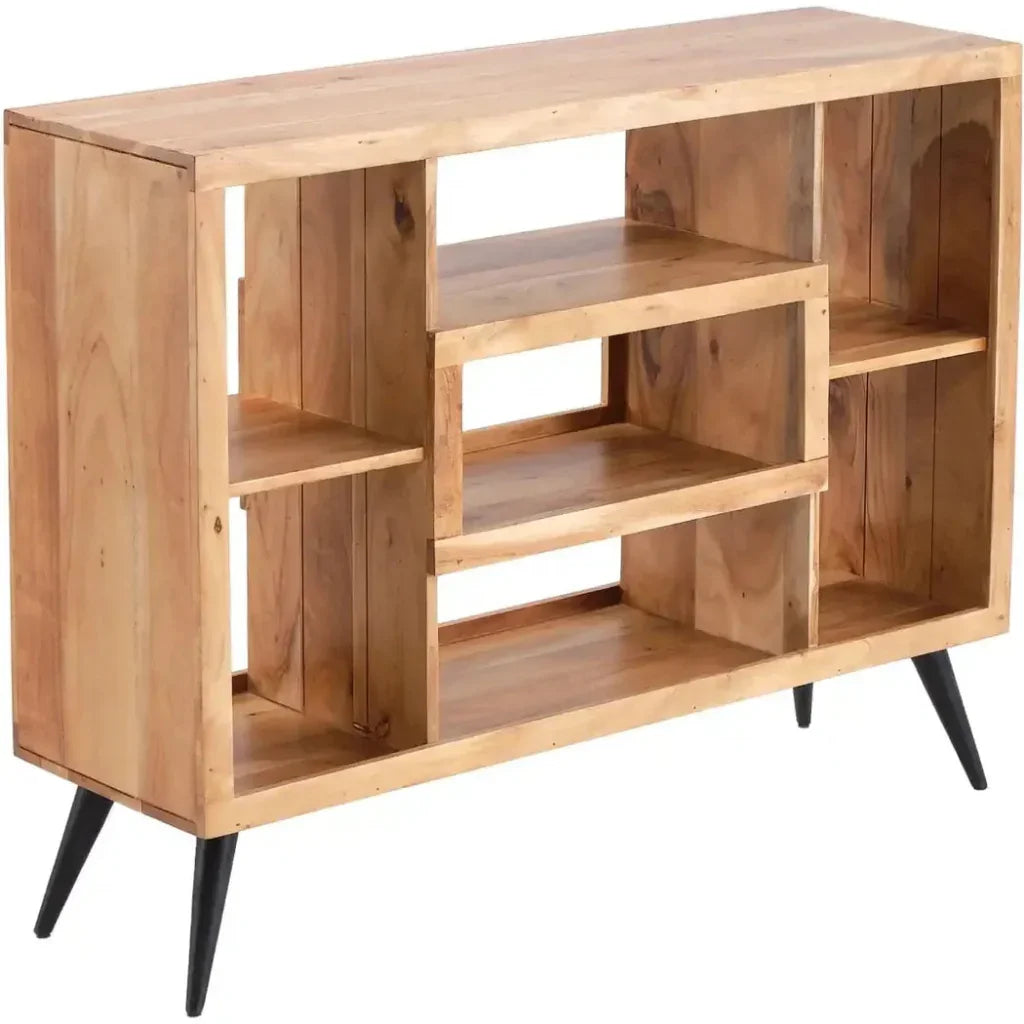 Jarira Cubby Shelved Wood Etagere