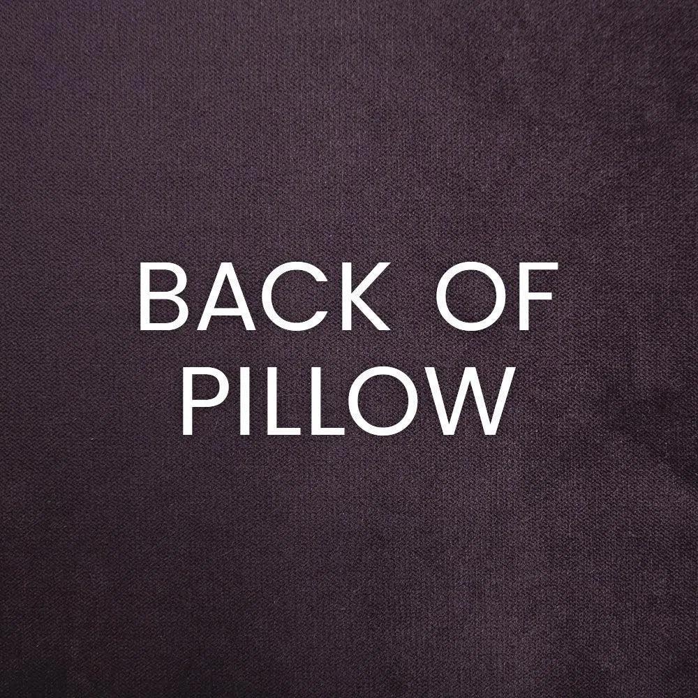 Jefferson Amethyst Band Purple Large Throw Pillow